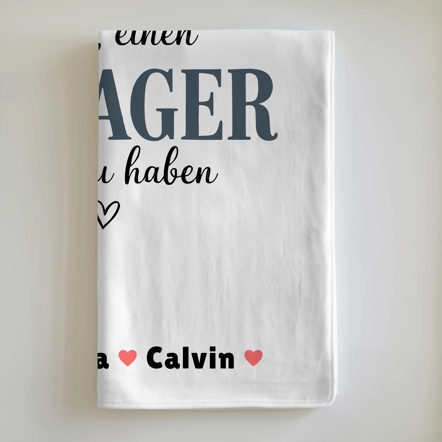 Personalisierte Namensdecke mit Schwager Fotocollage Glück Ist eine Schwager Wie Dich Zu Haben Geschenk 6