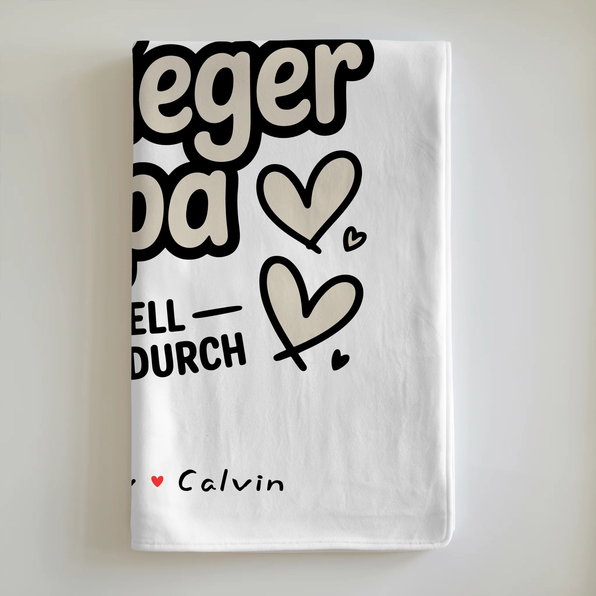 Namensdecke Schwiegerpapa Fotocollage Weltbester Schwiegerpapa Offiziell Geprüft Durch 6