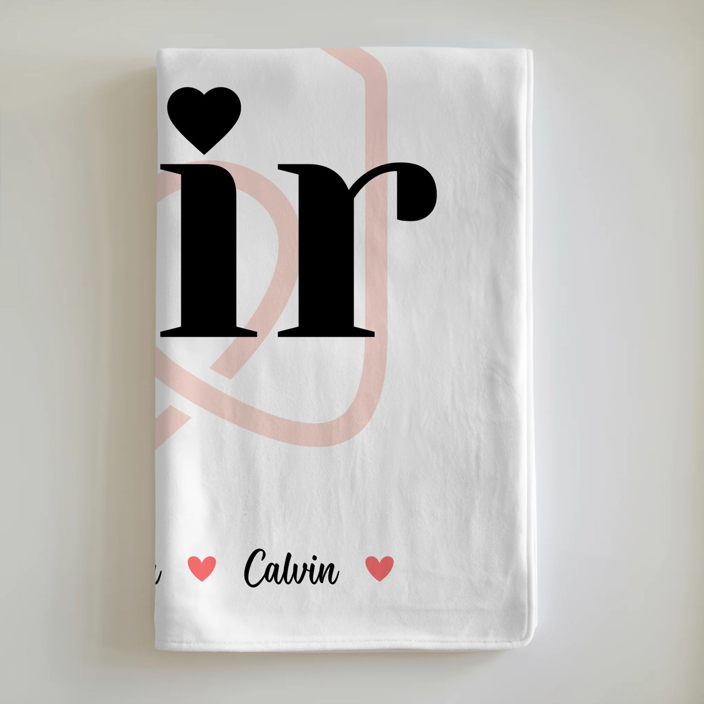 Decke Mit Namen Fotocollage für Familie Einfach Wir personalisierte Geschenke Familie 6