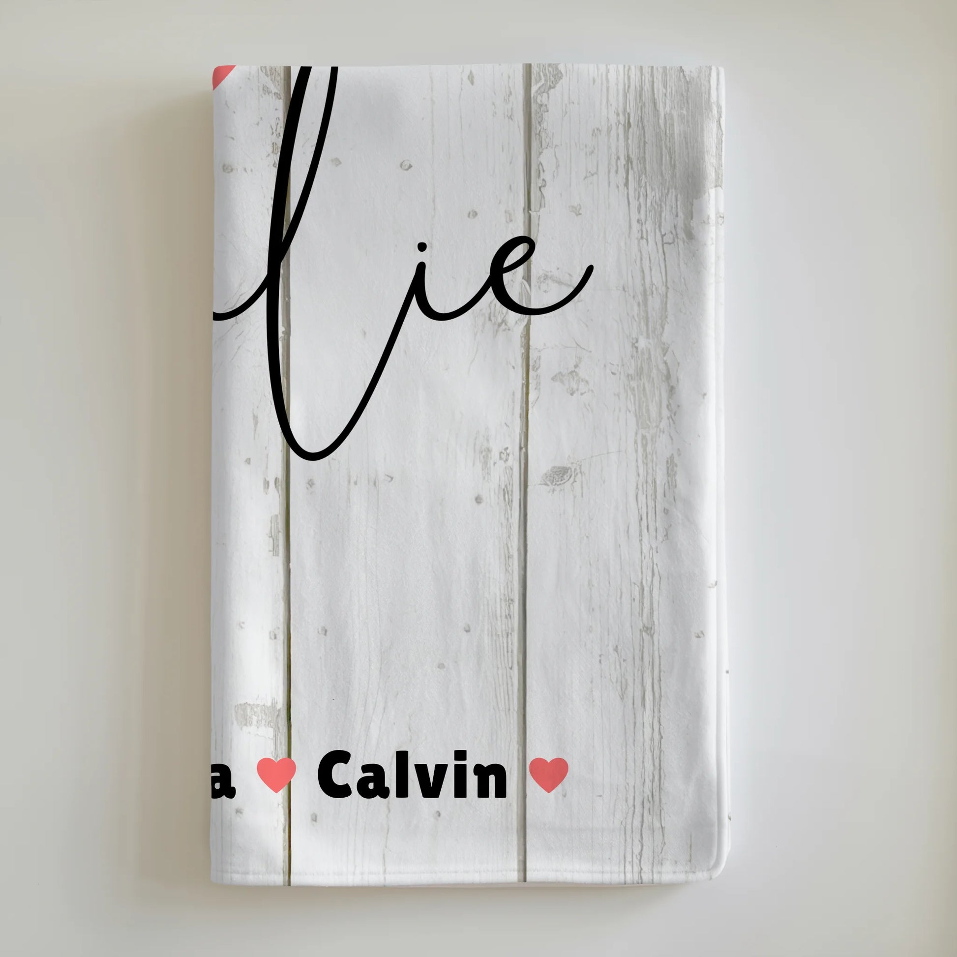 Personalisierte Decke Mit Namen Familie Fotocollage Familiengeschenk 6