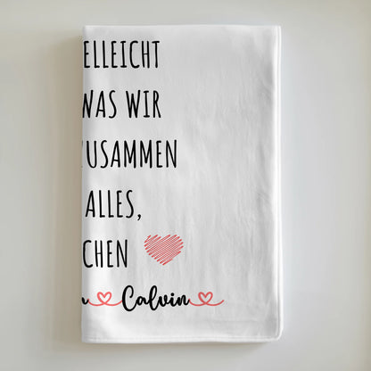 Decke Mit Namen Fotocollage Familie Wir Sind Alles Personalisiertes Geschenk für Familie 6