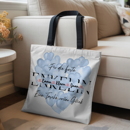 Tasche Mit Namen Personalisiert für ENKELIN Stoffbeutel mit Motiv & Wunschtext 3
