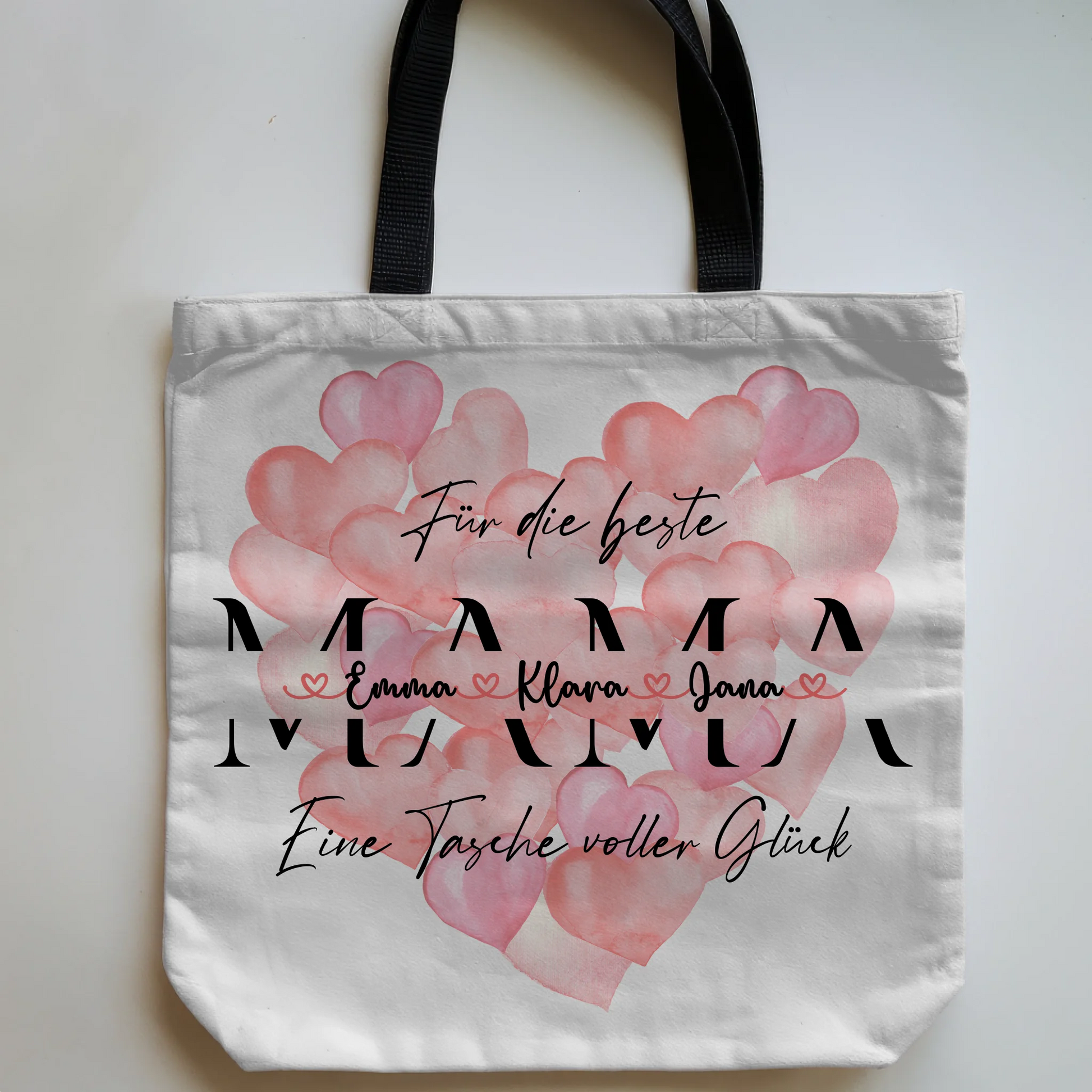 Mom Tasche Mit Namen personalisierte Mama Einkaufstasche mit Wunschtext 5
