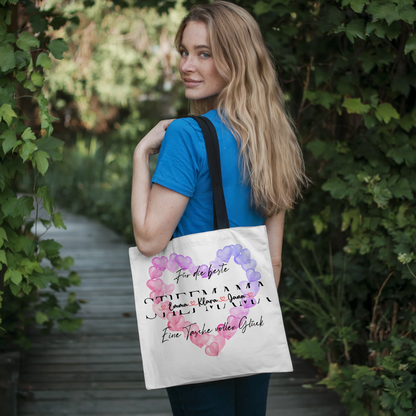 Tasche Mit Namen Personalisiert Stiefmama mit Wunschtext & Bild 4