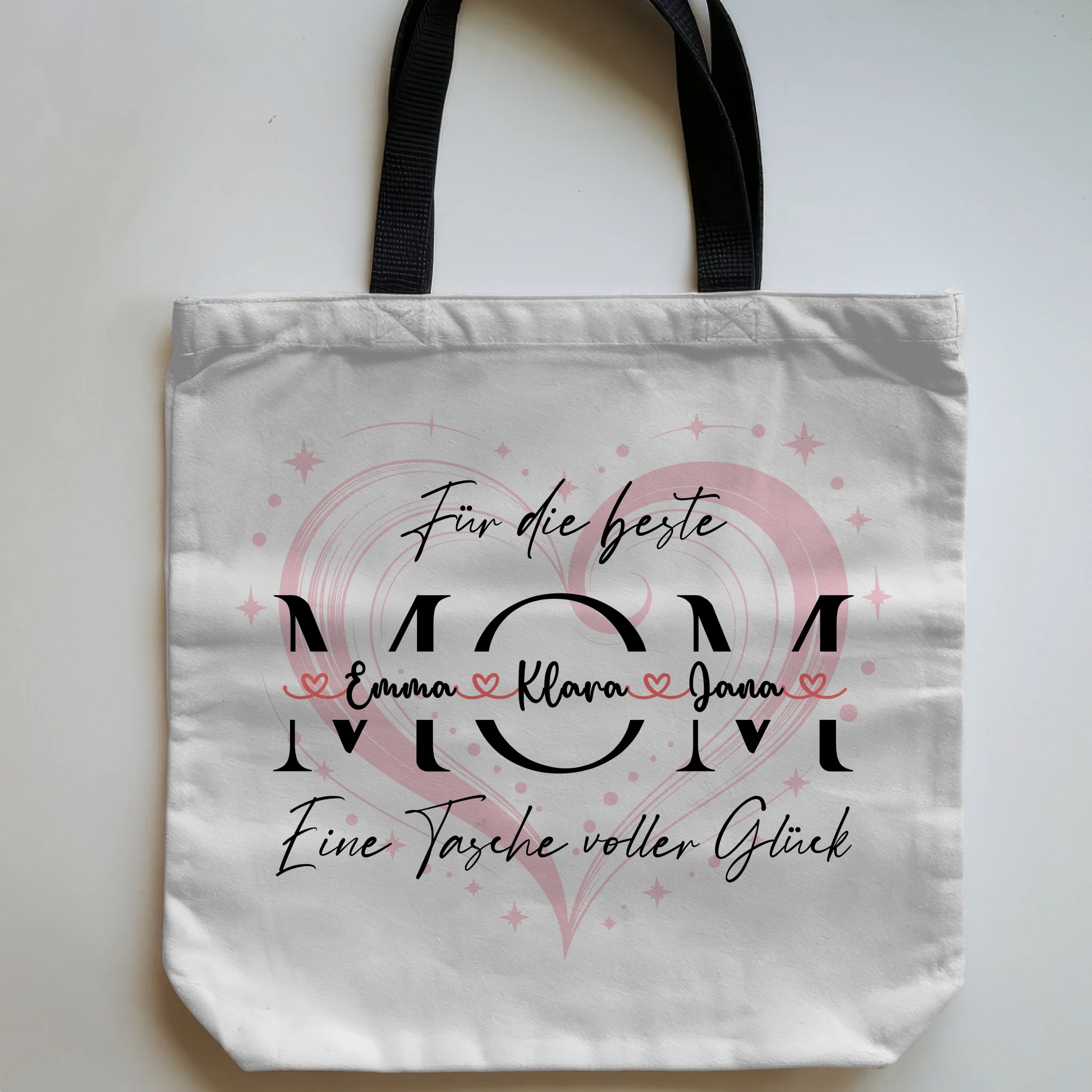 Mom Tasche Mit Namen personalisierbarer Stoffbeutel mit Wunschtext 5