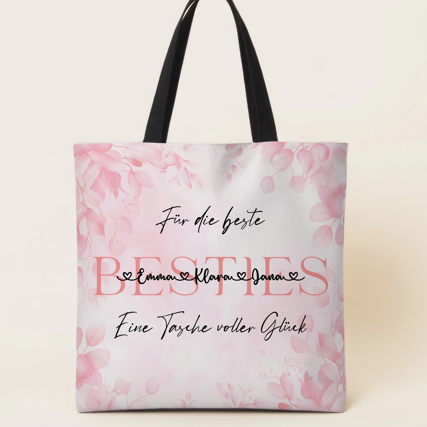 Tasche Mit Namen Personalisiert Eukalyptus Beste Freundin 1