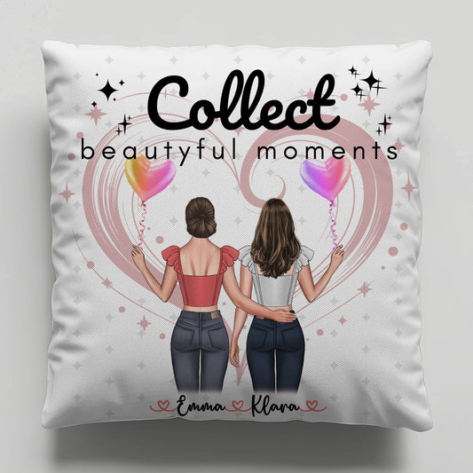 Kissen mit Foto beste Freundin personalisiert mit Namen & Spruch