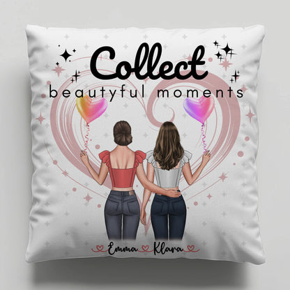 Kissen mit Foto beste Freundin personalisiert mit Namen & Spruch