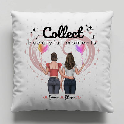Kissen mit Foto beste Freundin personalisiert mit Namen & Spruch