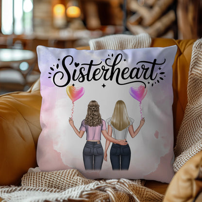 Foto Kissen Mit Namen für Schwester 2 Clipart Frauen