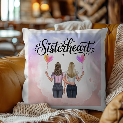 Foto Kissen Mit Namen für Schwester 2 Clipart Frauen
