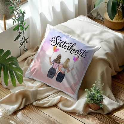 Foto Kissen Mit Namen für Schwester 2 Clipart Frauen