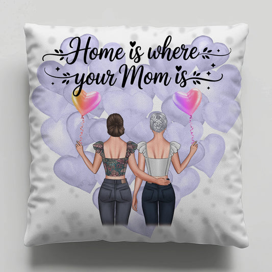 Mama Kissen personalisierbar mit 2 Frauen, Namen & Wunschtext