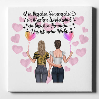 Fotocollage Großes Bild Aus Vielen Kleinen Leinwand für Nichte