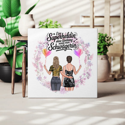 Leinwand Collagen Erstellen Schwägerin 2 Clipart Frauen