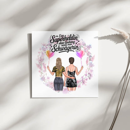 Leinwand Collagen Erstellen Schwägerin 2 Clipart Frauen