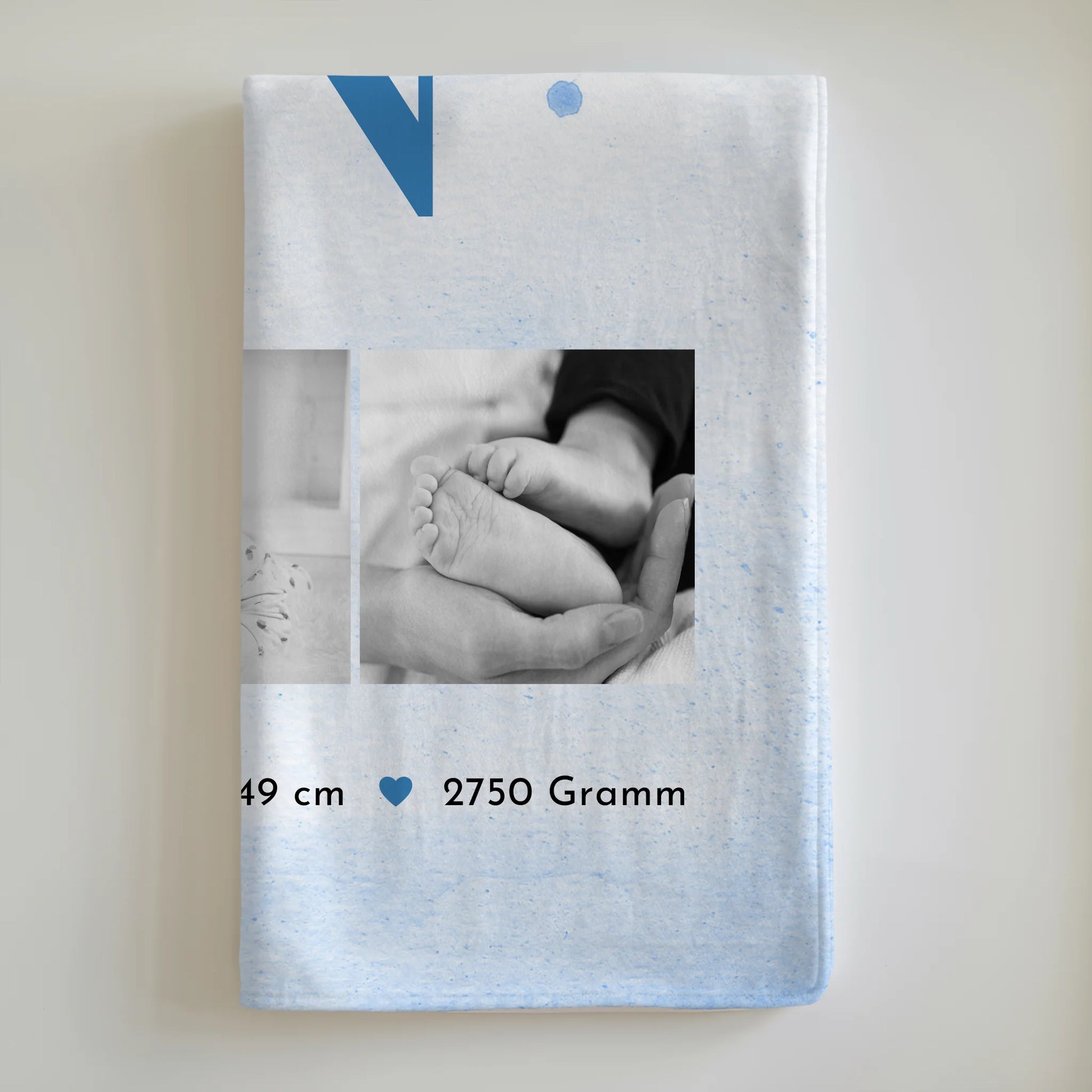 Personalisierte Babydecken Mit Namen Geburt Baby 7 Fotos Geburtsdaten Black White 6
