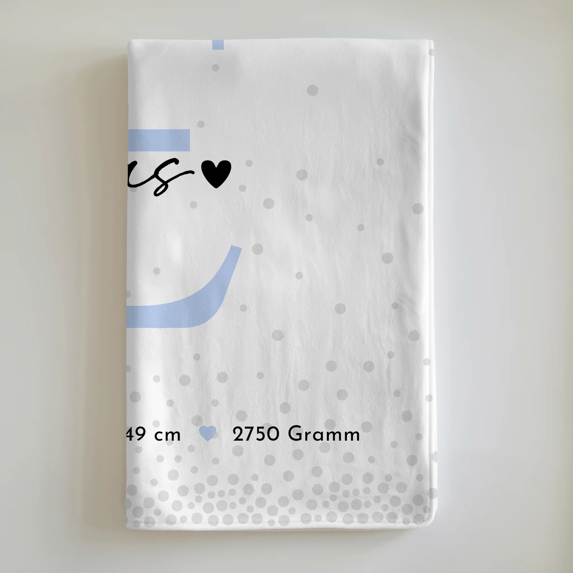 Babydecke Mit Namen zur Geburt Fotocollage mit Geburtsdaten Magic Rain Muster Geschenk 6