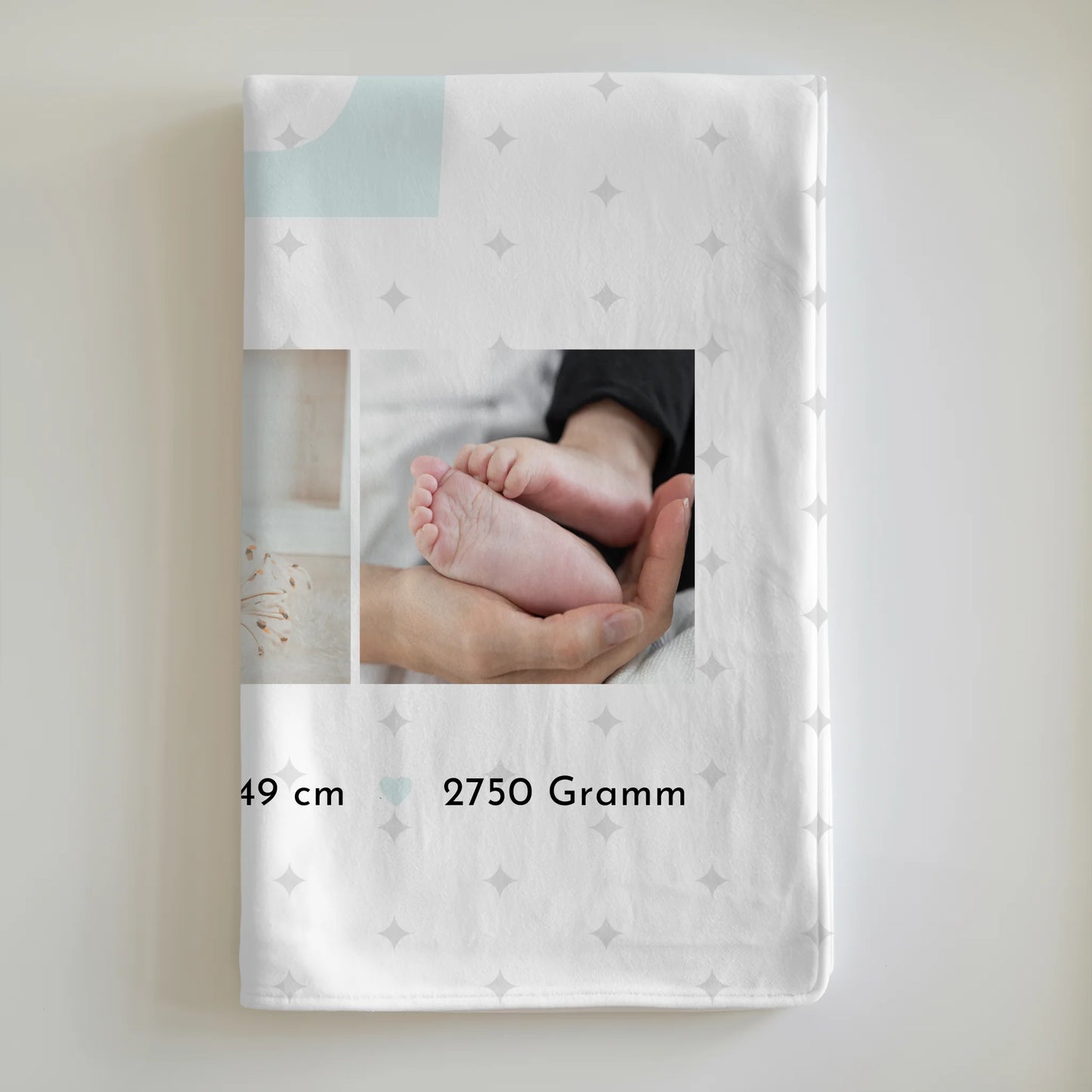 Babydecke Mit Namen Und Geburtsdatum Und Gewicht Geburt Baby Geburtsdaten Fotos Sternchen Muster 6