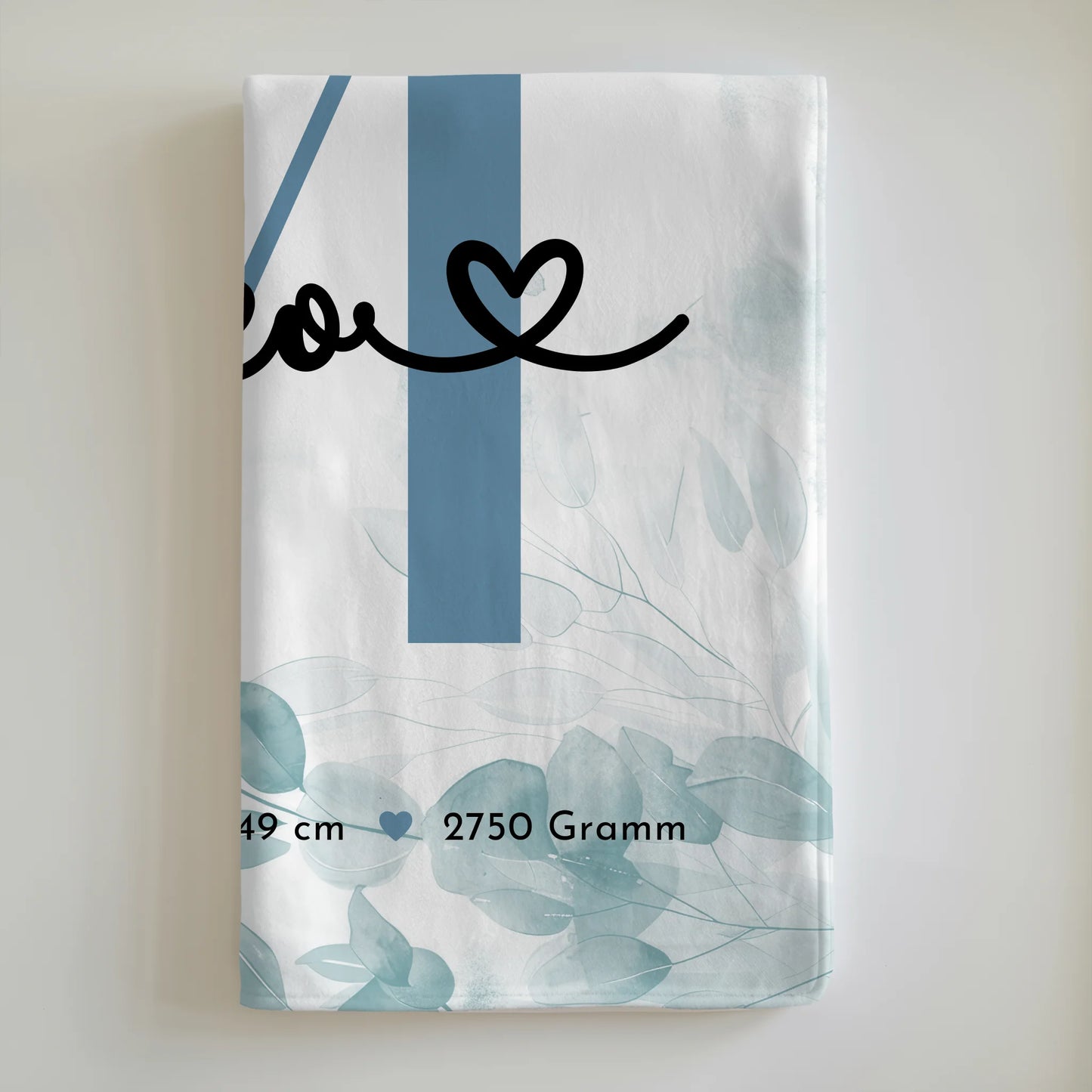 Krabbeldecke Mit Namen Und Geburtsdatum Baby Fotocollage Black White 6