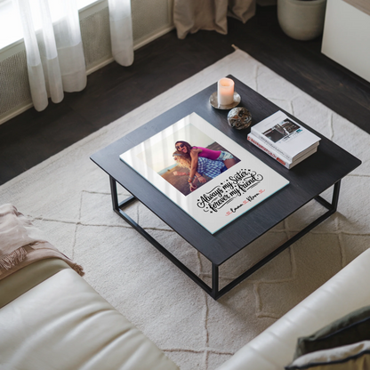 Bild Aus Acrylglas für Schwester Mit Foto & Namen Always my sister friend