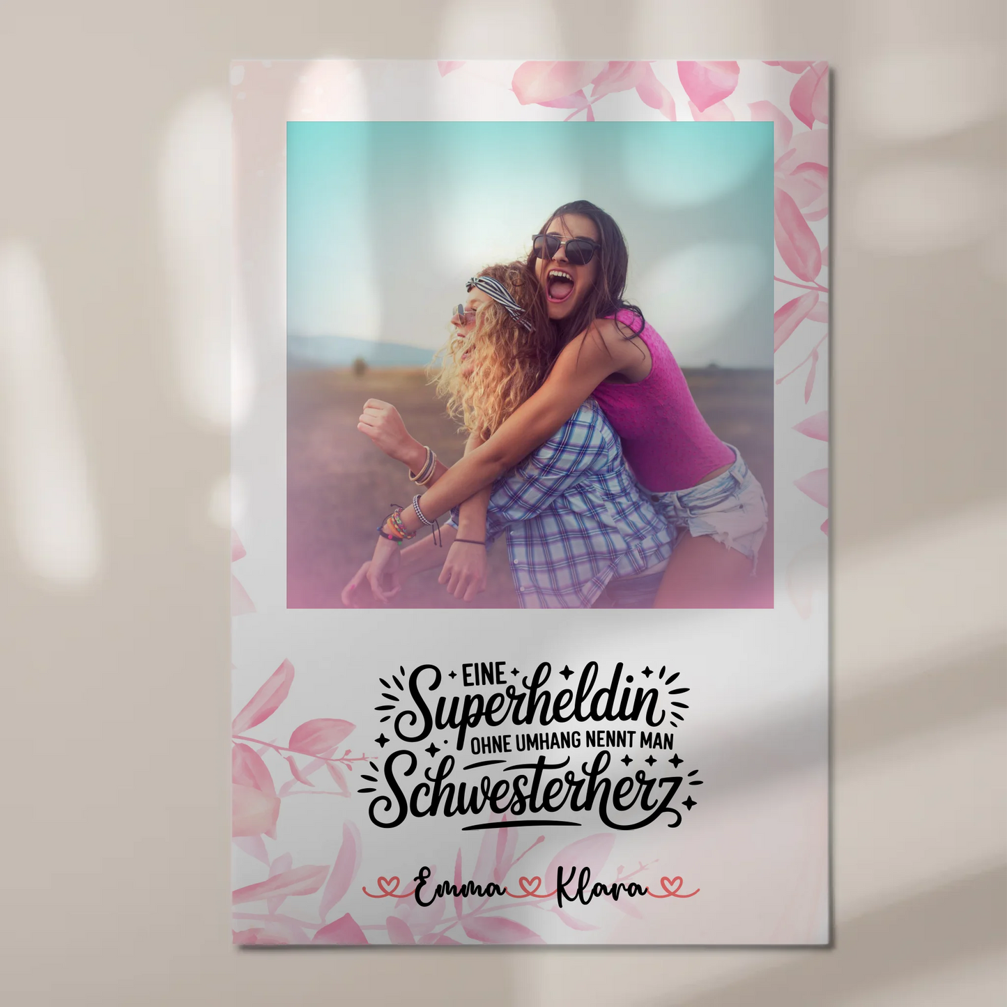 Fotoboard Poster Magnetisch Mit Foto, Namen & Wunschtext für Lehrerin