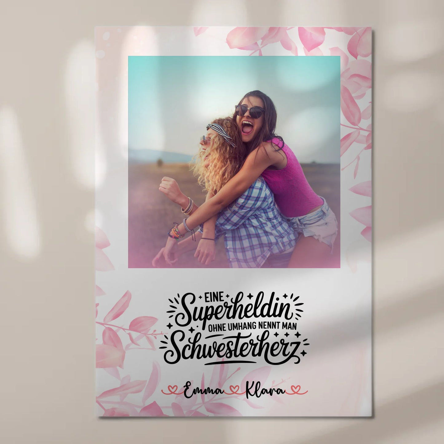 Fotoboard Poster Magnetisch Mit Foto, Namen & Wunschtext für Lehrerin