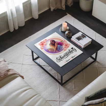 Fotoboard Personalisiert Schwesterherz Foto & Namen mit Wunschtext
