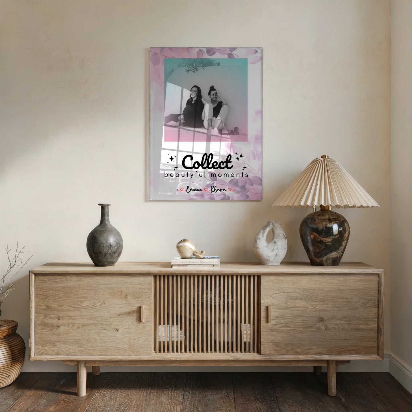 Freundinnen Bild Personalisiert Acrylglas Bild 3 Foto & Namen