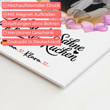 Fotogeschenk beste Freundin mit Foto, Namen & Wunschtext