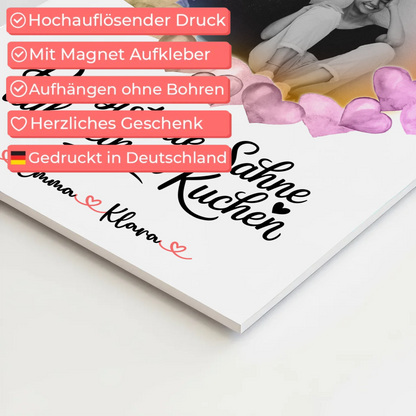 Fotogeschenk beste Freundin mit Foto, Namen & Wunschtext