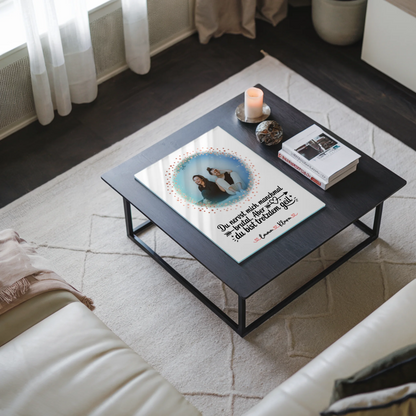 Geschenk beste Freundin mit Namen & Foto Brutal nervig