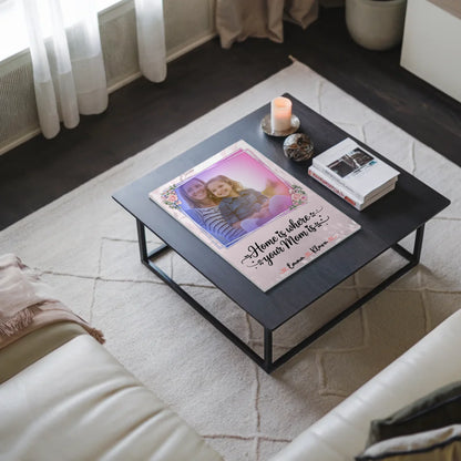 Mama Plakat Fotoboard mit 1 Foto, Namen & Wunschtext