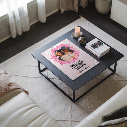 Personalisiertes Mama Plakat Fotoboard mit Foto, Namen & eigenem Spruch