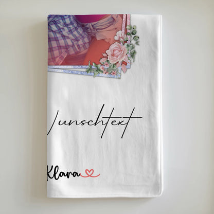 Kuscheldecke Mit Namen Tante 1 Foto & Wunschtext