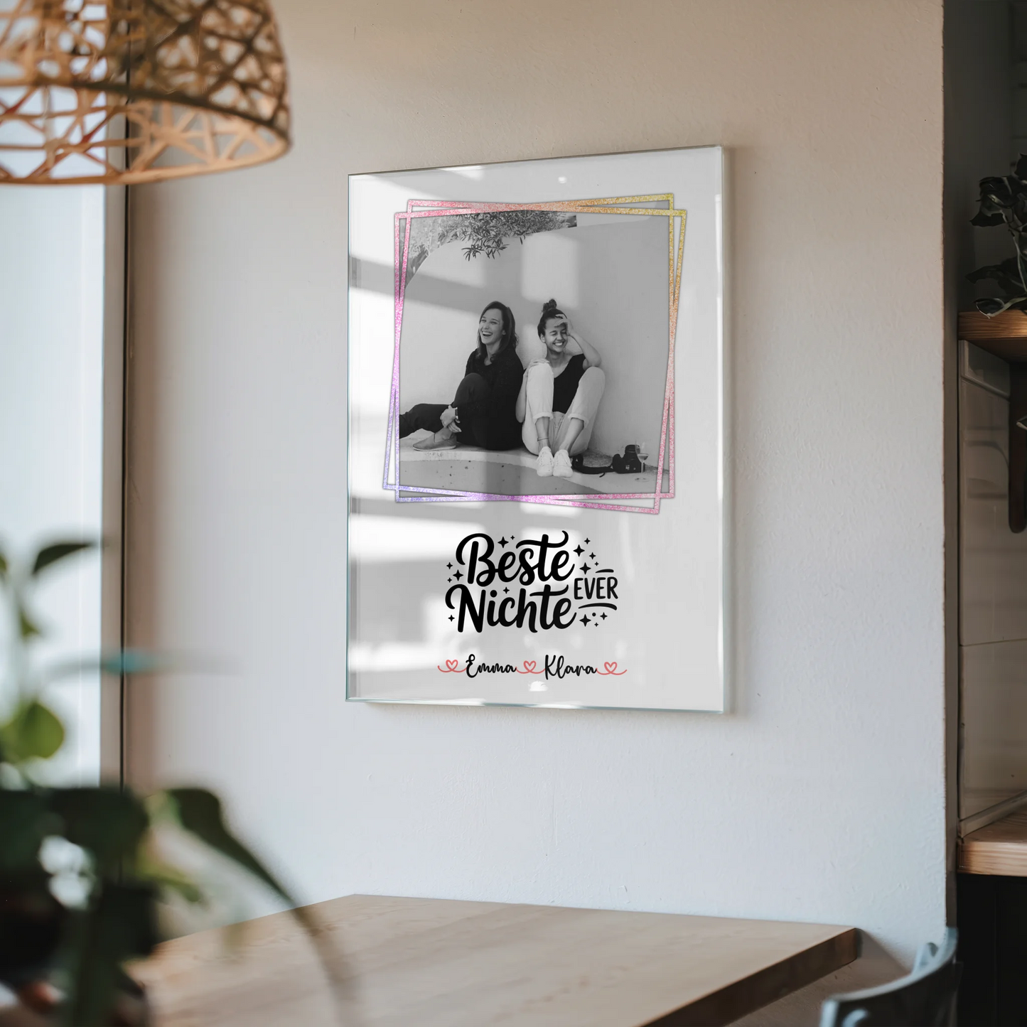 Bild Mit Acrylglas Beste Nichte Ever Mit Foto & Namen Personalisiert