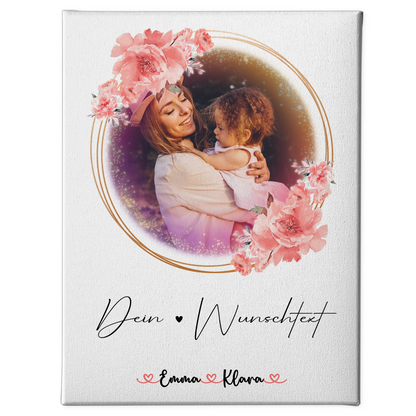 Leinwand Personalisiert Nichte - 6 Fotos & Namen mit Wunschtext