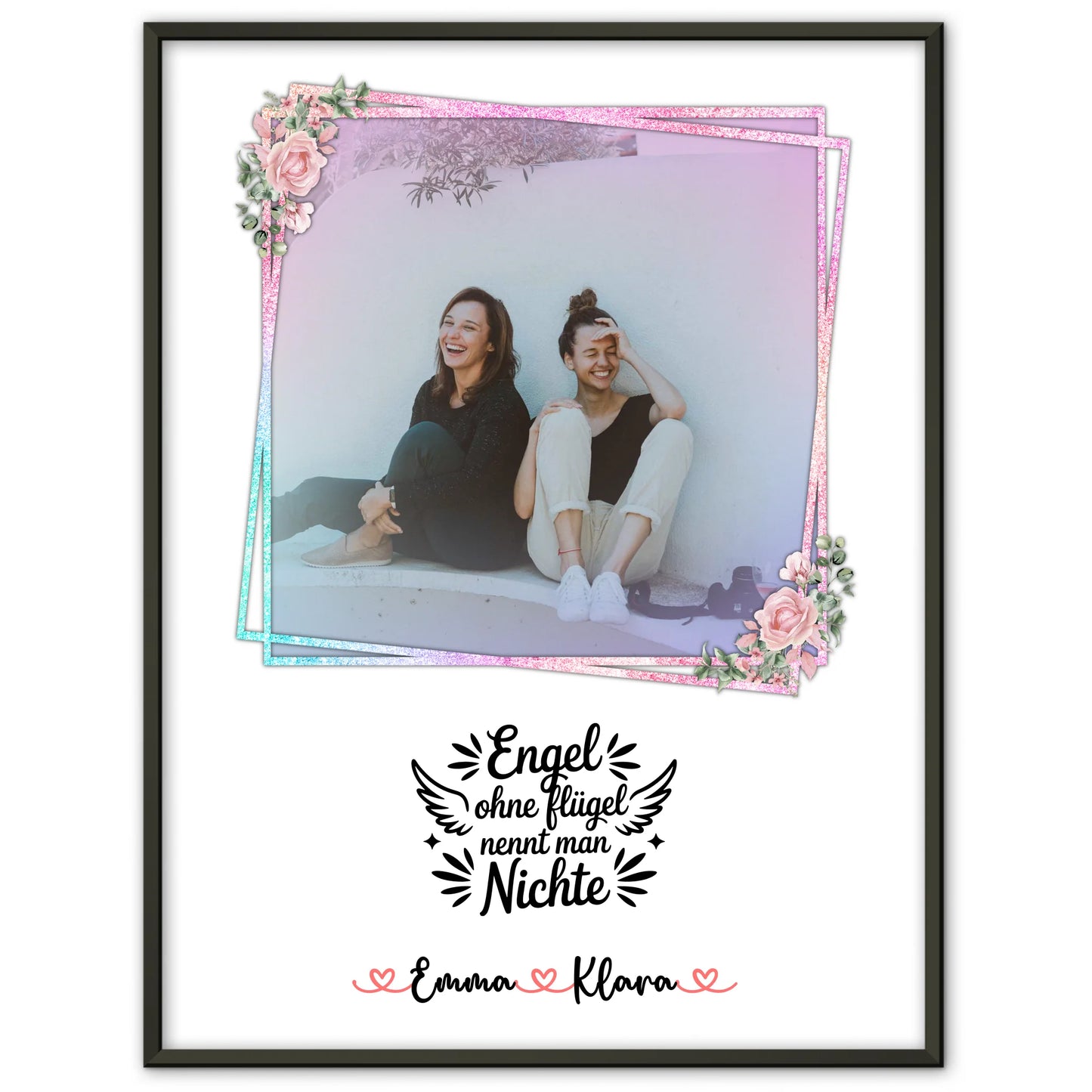 Fotocollage Großes Bild Aus Vielen Kleinen Foto & Namen