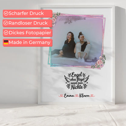 Fotocollage Großes Bild Aus Vielen Kleinen Foto & Namen