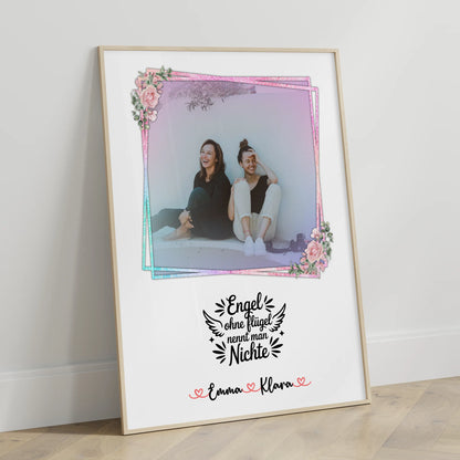 Fotocollage Großes Bild Aus Vielen Kleinen Foto & Namen