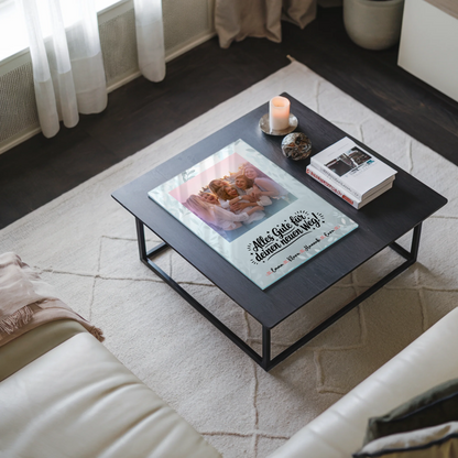 Personalisiertes Acrylglas Wandbild Kollegin Alles Gute für deinen Weg mit Foto & Namen