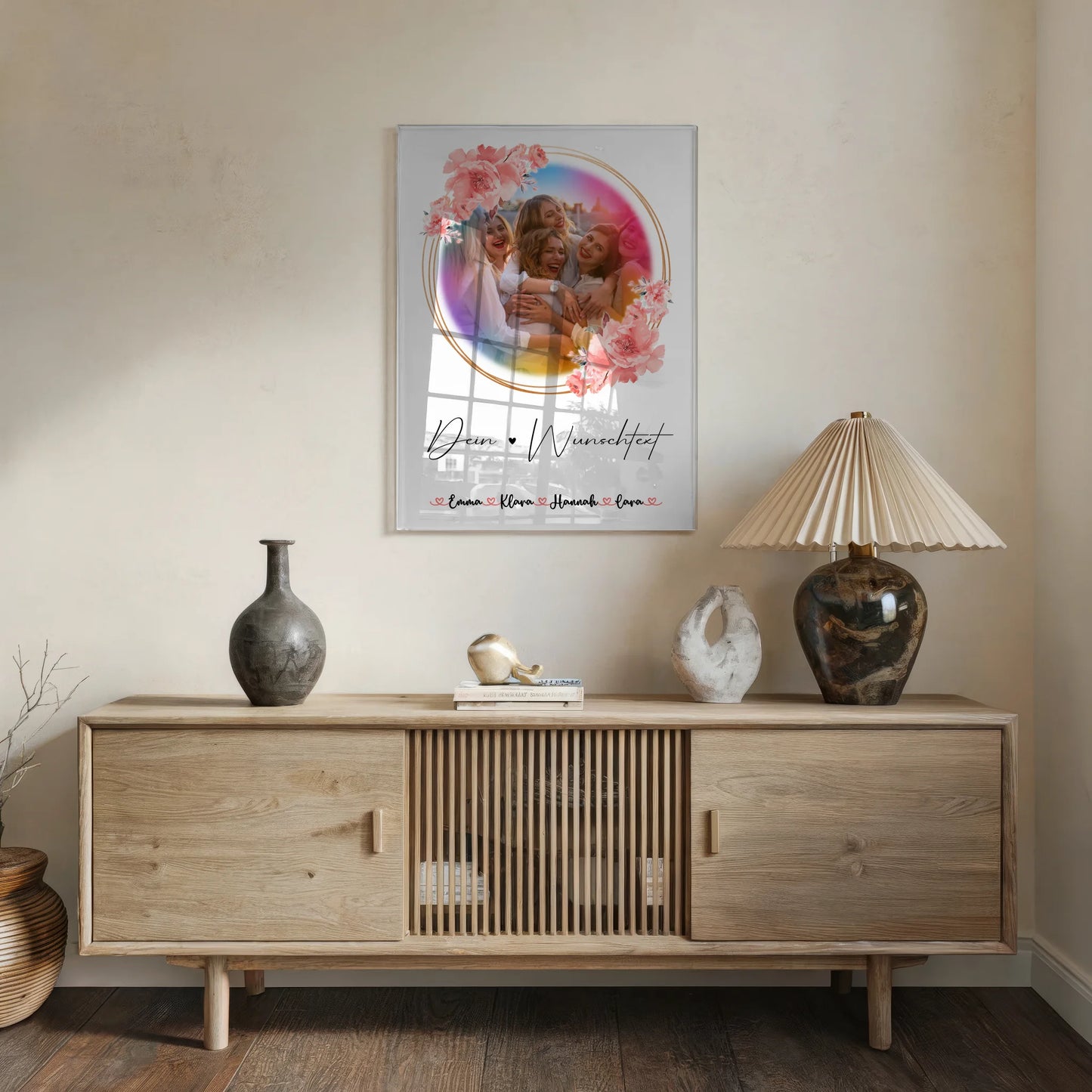 Foto Acrylglas Mit Foto, Wunschtext & Namen personalisierbar für Kollegin