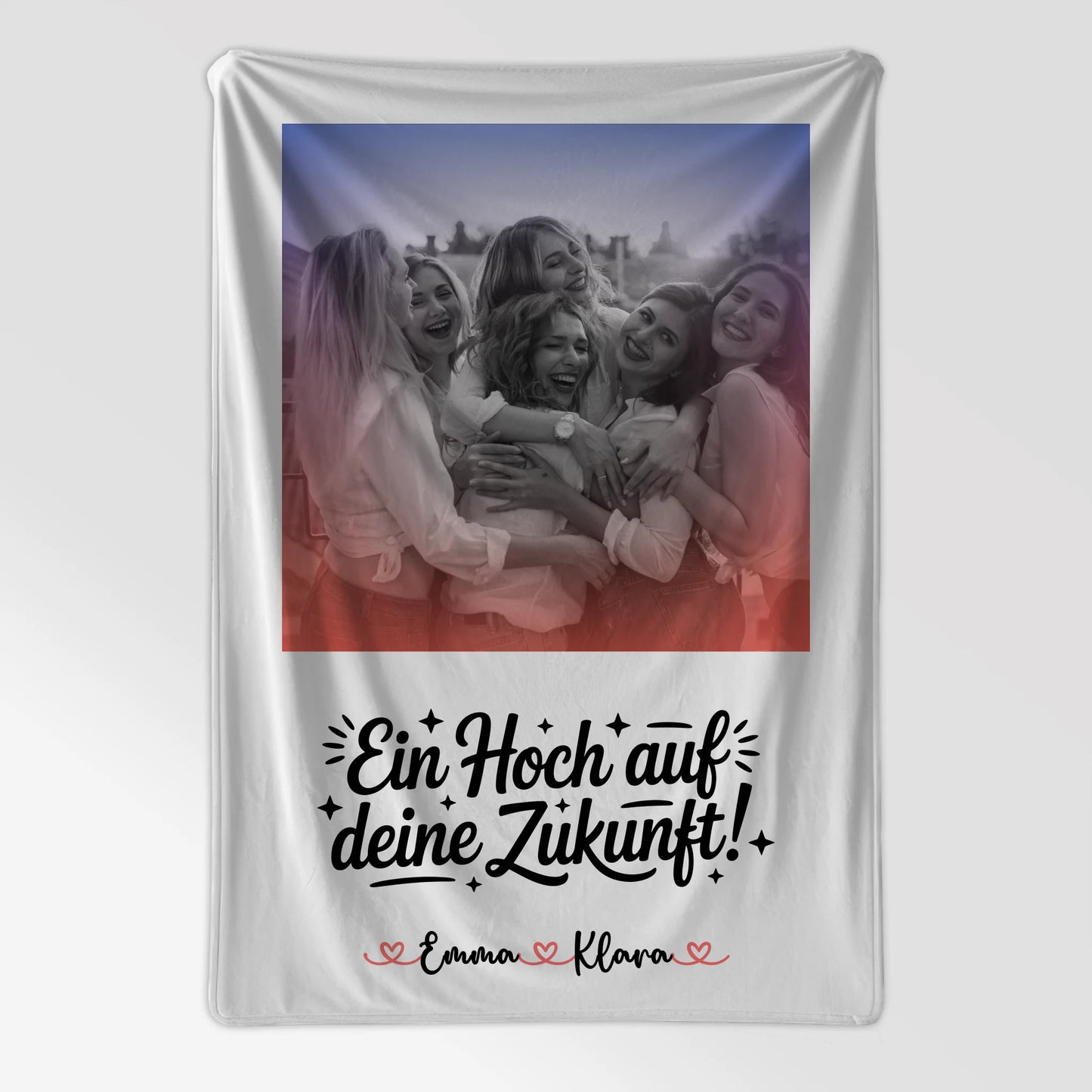 Decke Mit Namen personalisiert mit Foto, Namen & Eigener Spruch Chefin