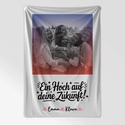 Decke Mit Namen personalisiert mit Foto, Namen & Eigener Spruch Chefin