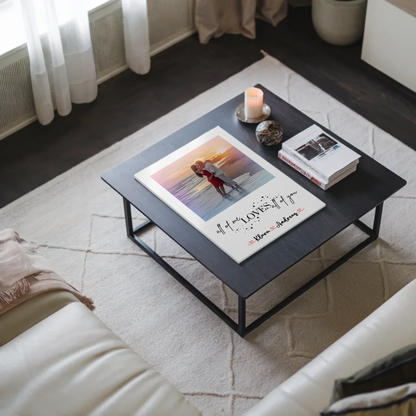 Magnetisches Fotoboard Wandbild All Of Me Loves All Of You Mit Foto & Namen