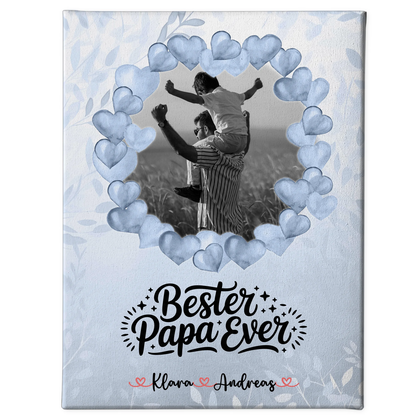 Leinwand Collagen Erstellen 10 Foto & Namen Bester Papa Ever