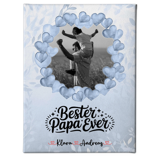 Leinwand Collagen Erstellen 10 Foto & Namen Bester Papa Ever