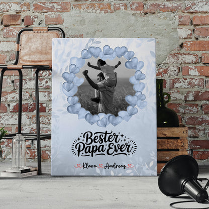 Leinwand Collagen Erstellen 10 Foto & Namen Bester Papa Ever