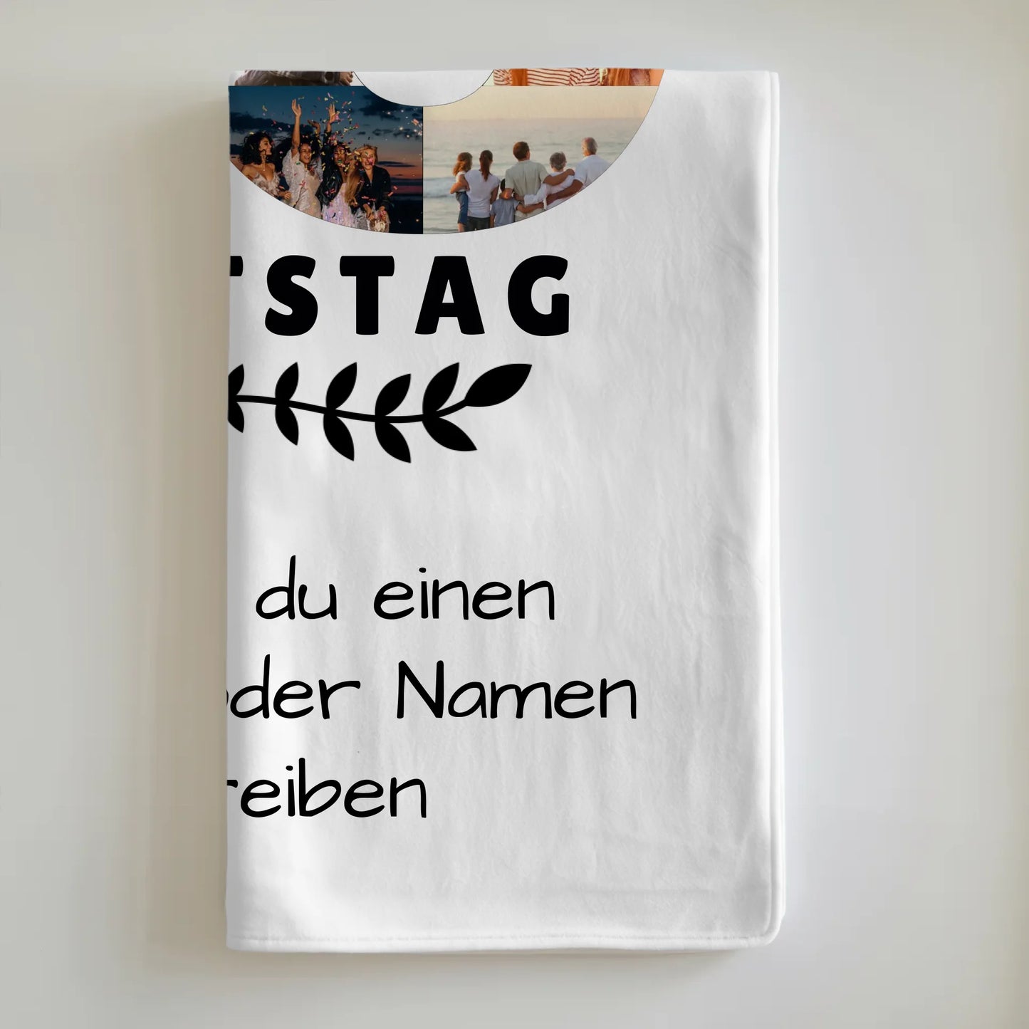 Personalisiertes Decke zum 20 Geburtstag mit Wunschname Wunschtext