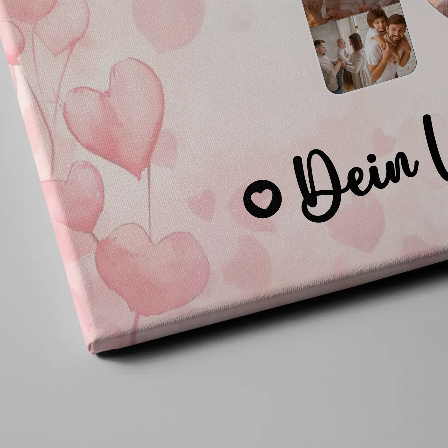 Personalisierte Fotoleinwand Wunschtext 18 Geburtstag Nichte